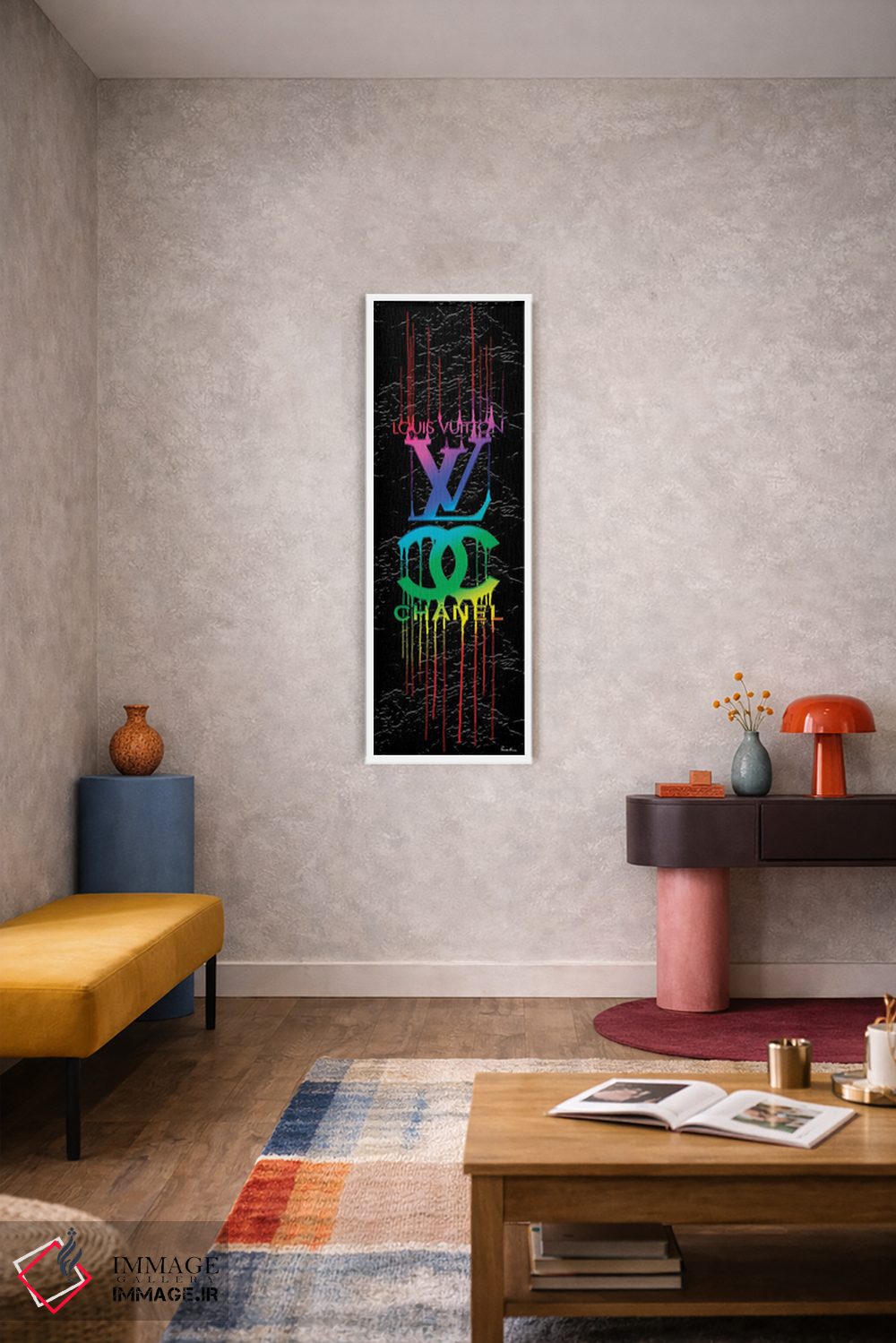 تابلو دکوراتیو خودخواه ۷ اثر پوماکای بارون - D6W