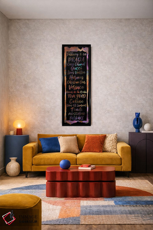 تابلو دکوراتیو لیست داغ اثر پوماکای بارون - D2B