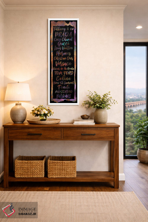 تابلو دکوراتیو لیست داغ اثر پوماکای بارون - D1W