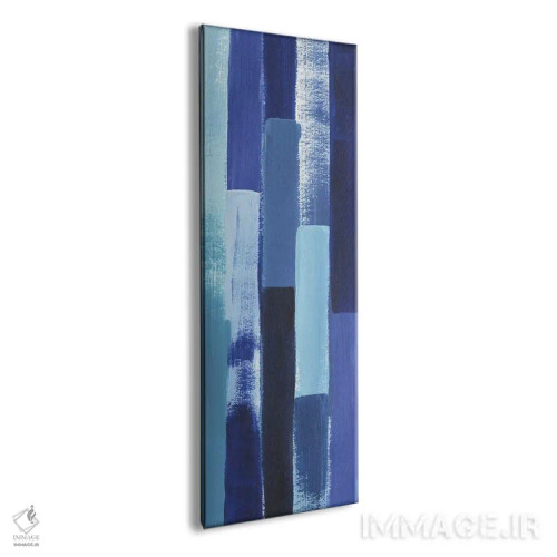 تابلو دکوراتیو آبشار آبی دوم اثر گریس پاپ - نمای پرسپکتیو محصول