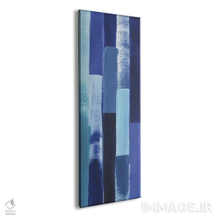 تابلو دکوراتیو آبشار آبی دوم اثر گریس پاپ - نمای پرسپکتیو محصول