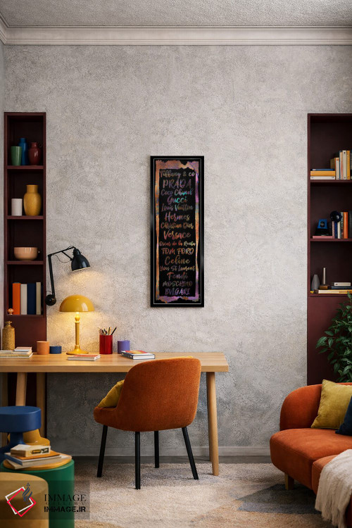 تابلو دکوراتیو لیست داغ اثر پوماکای بارون - D5B