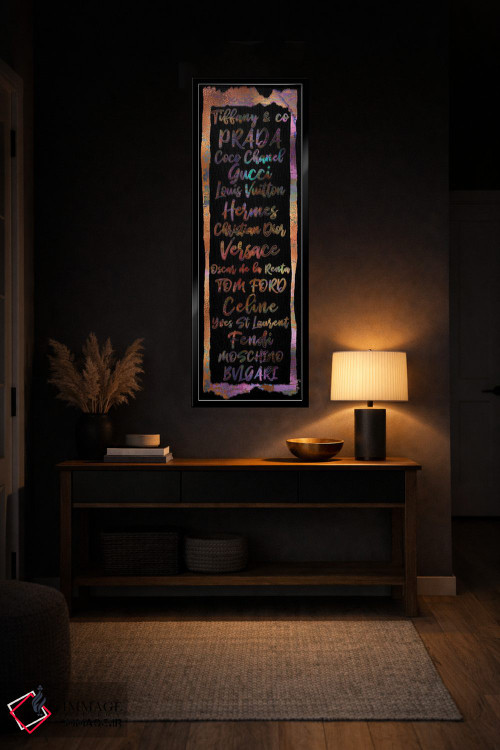 تابلو دکوراتیو لیست داغ اثر پوماکای بارون - D6B