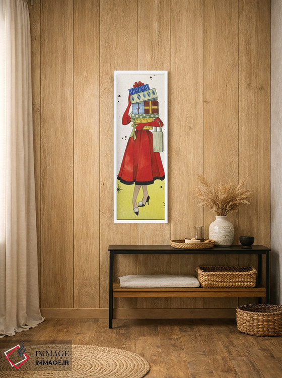 تابلو دکوراتیو مجموعه کریسمس کلاسیک B اثر گریس پاپ - D1W