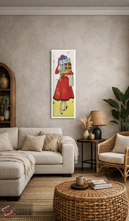 تابلو دکوراتیو مجموعه کریسمس کلاسیک B اثر گریس پاپ - D6W