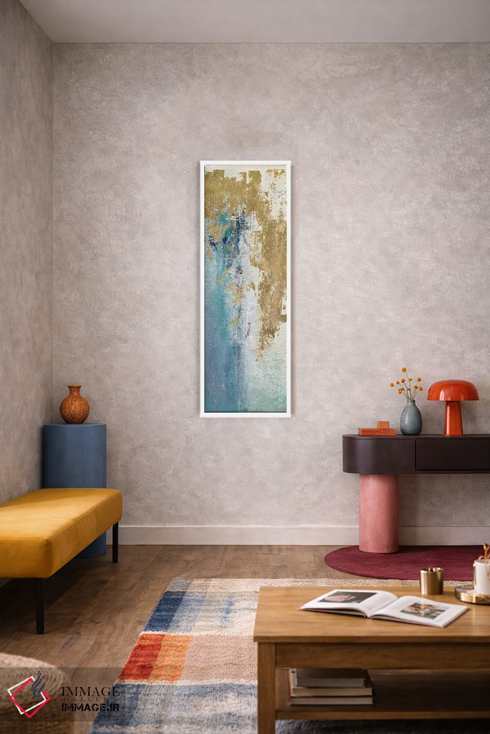 تابلو دکوراتیو ت幻 طلایی اثر پاتریشیا پینتو - D5W