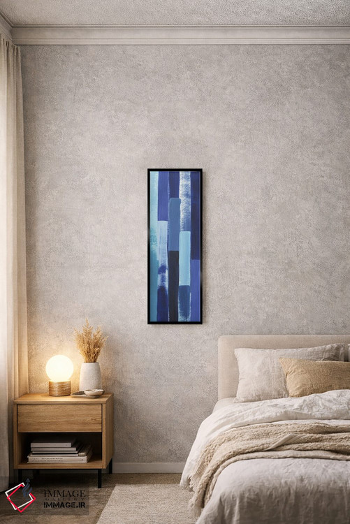 تابلو دکوراتیو آبشار آبی دوم اثر گریس پاپ - D4B