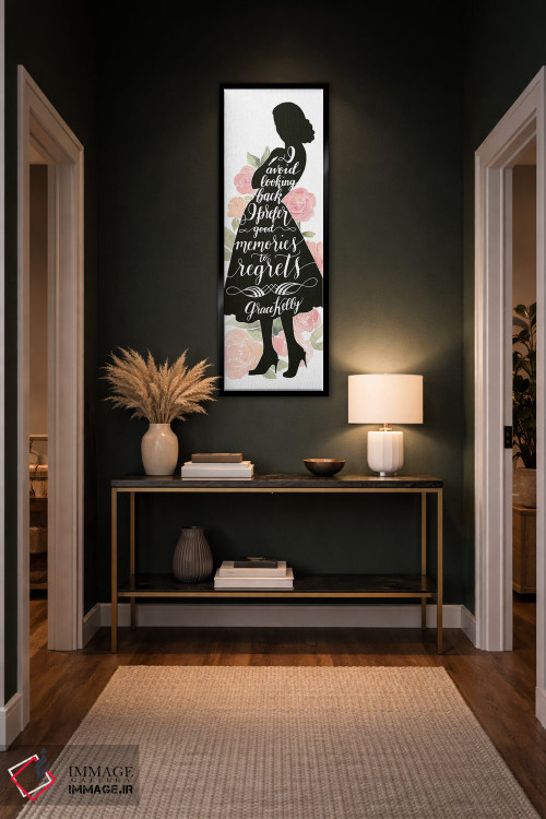 تابلو دکوراتیو زن شاخص ۴ اثر گریس پاپ - D4B