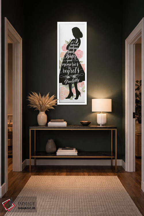 تابلو دکوراتیو زن شاخص ۴ اثر گریس پاپ - D5W