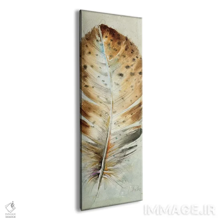 تابلو دکوراتیو پر آبرنگی سه اثر پاتریشیا پینتو - نمای پرسپکتیو محصول