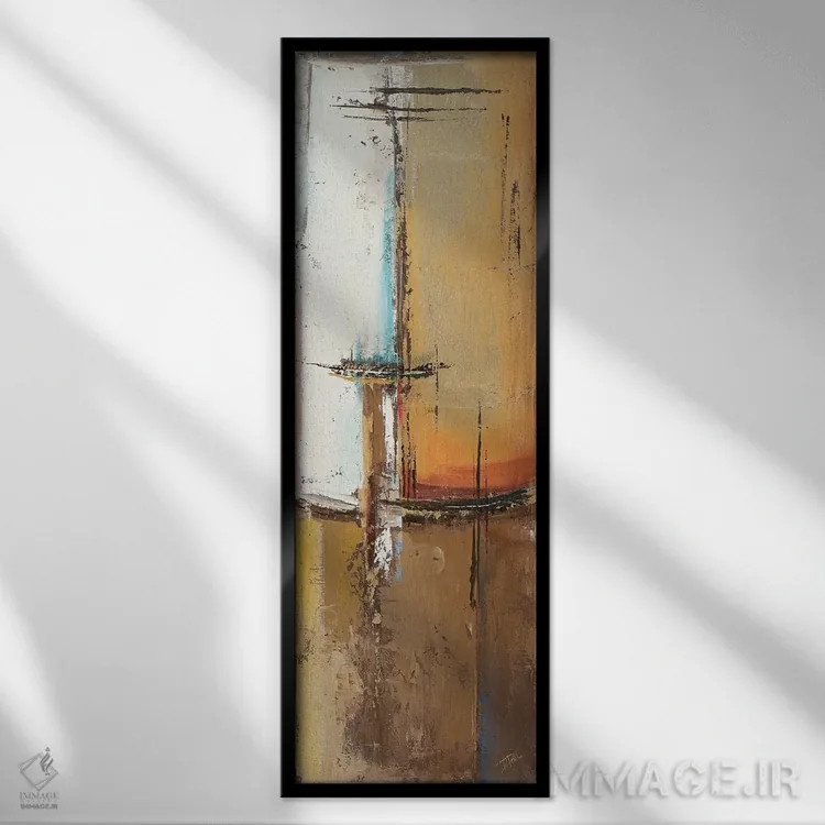 تابلو دکوراتیو اکسیدو ۱ اثر پاتریشیا پینتو - نمای قابدار مشکی