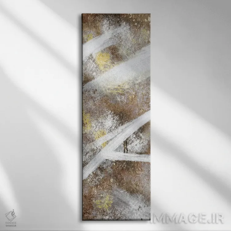 تابلو دکوراتیو حواس پرتی سنگی شماره ۱ اثر مارکوس پرایم - نمای روبهرو روی دیوار