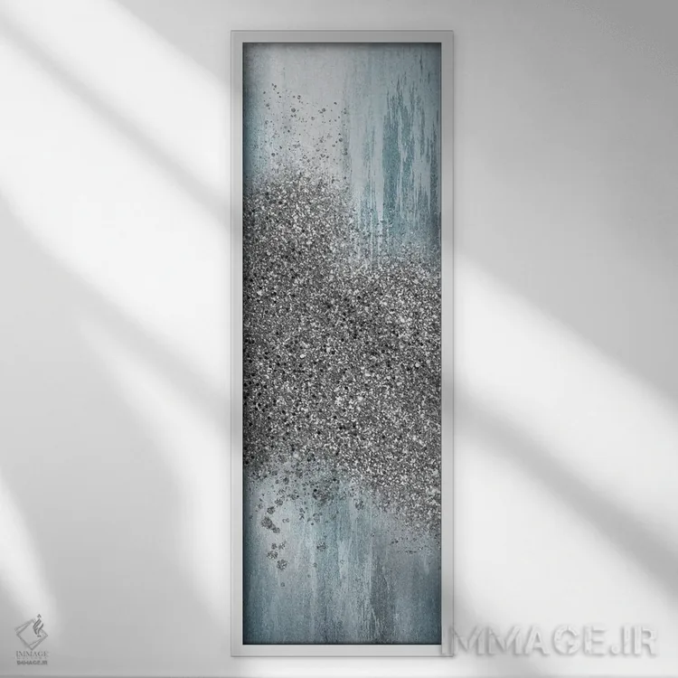 تابلو دکوراتیو ابر مدیترانه ای اثر مارکوس پرایم - نمای قابدار سفید