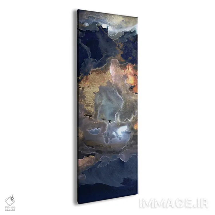 تابلو دکوراتیو طوفان در مهتاب اول اثر پی آی استودیو - نمای پرسپکتیو محصول