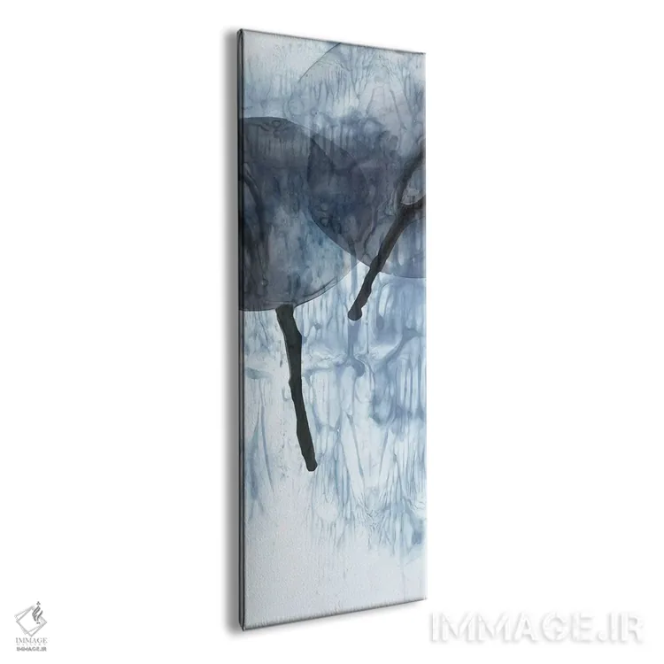 تابلو دکوراتیو دایره های چکه ای ۱ اثر پی آی استودیو - نمای پرسپکتیو محصول