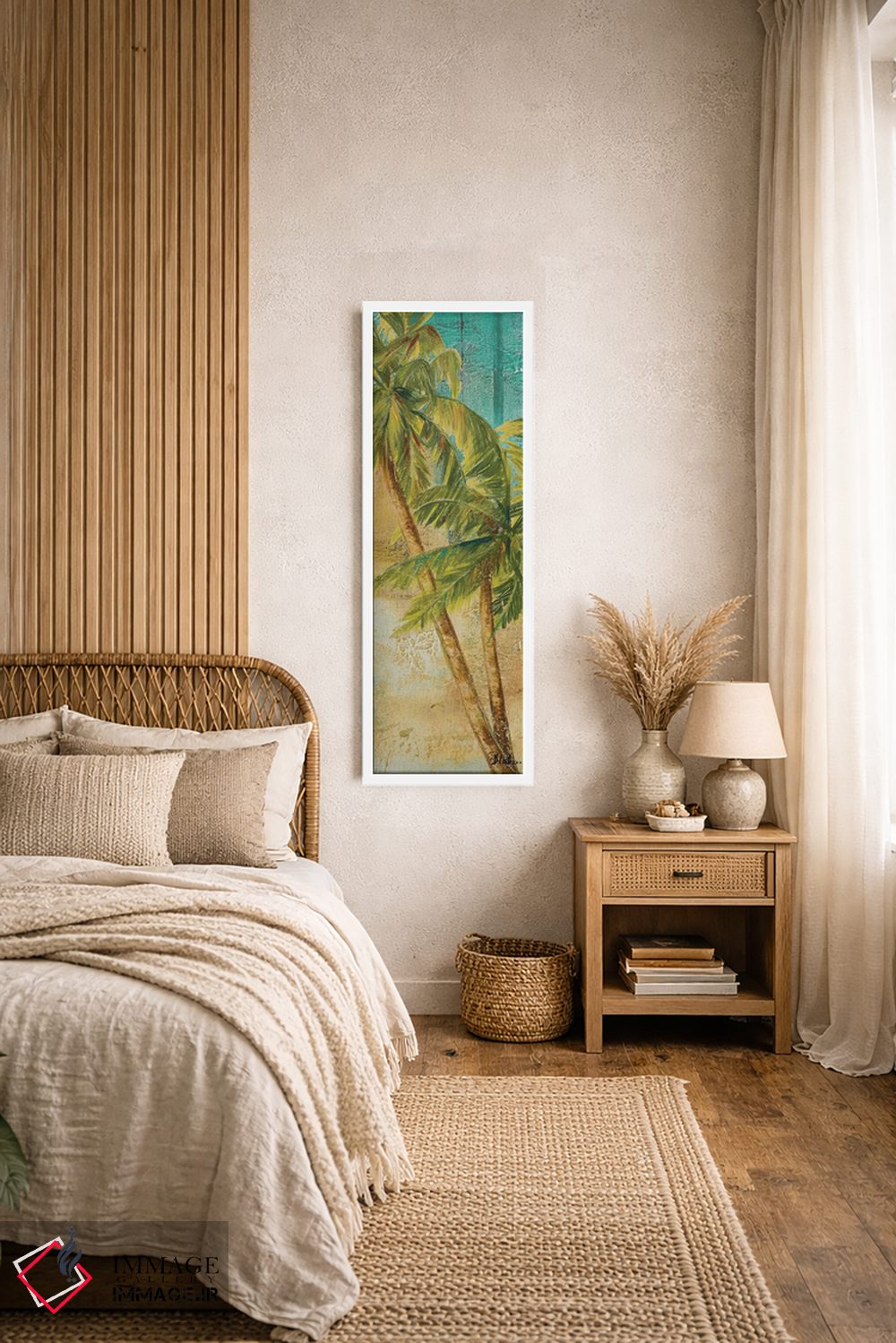 تابلو دکوراتیو پنل نخل ساحلی یک اثر پاتریشیا پینتو - D2W
