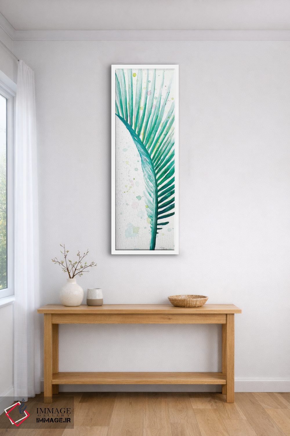 تابلو دکوراتیو نخل خیس یک اثر پاتریشیا پینتو - D3W