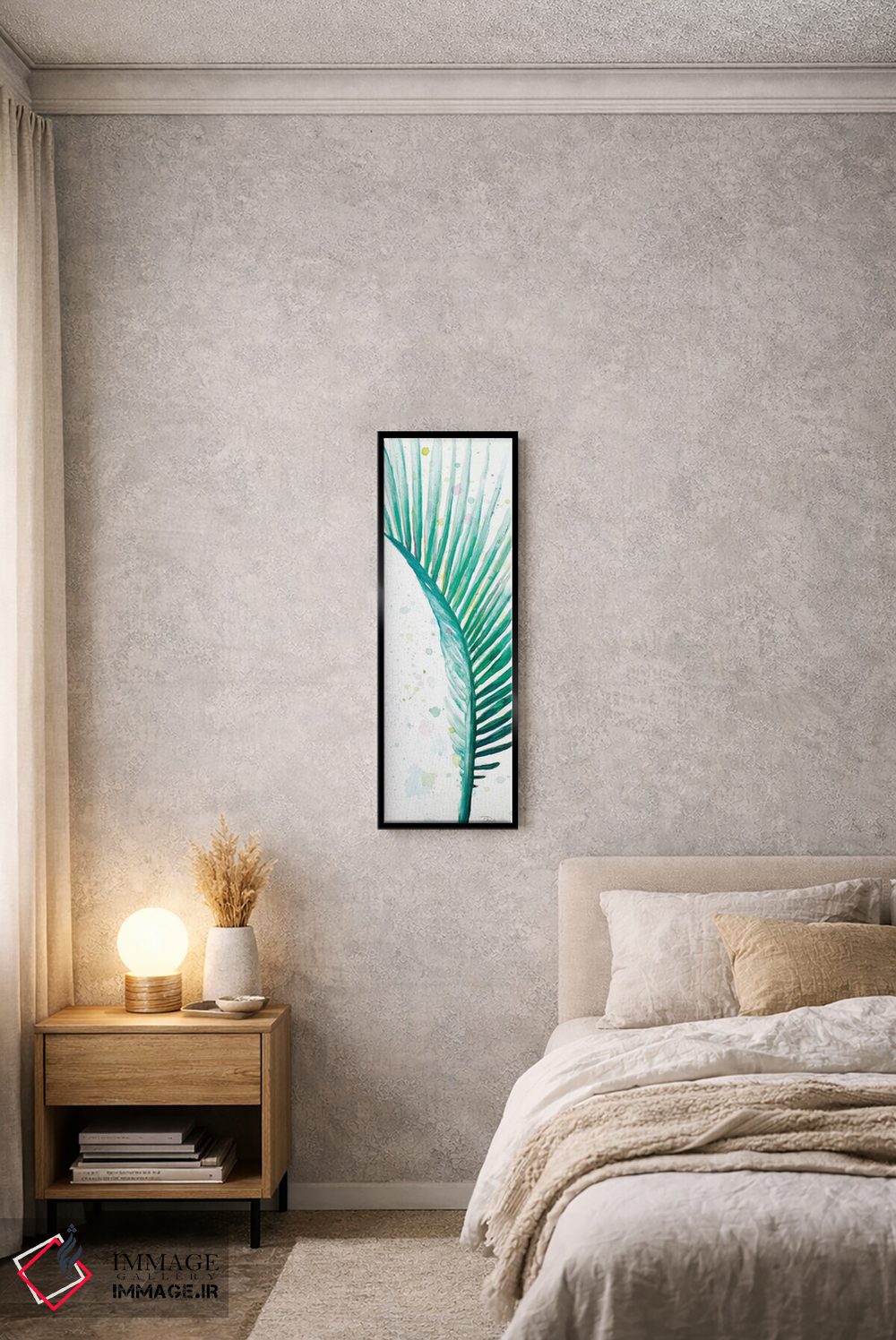 تابلو دکوراتیو نخل خیس یک اثر پاتریشیا پینتو - D4B