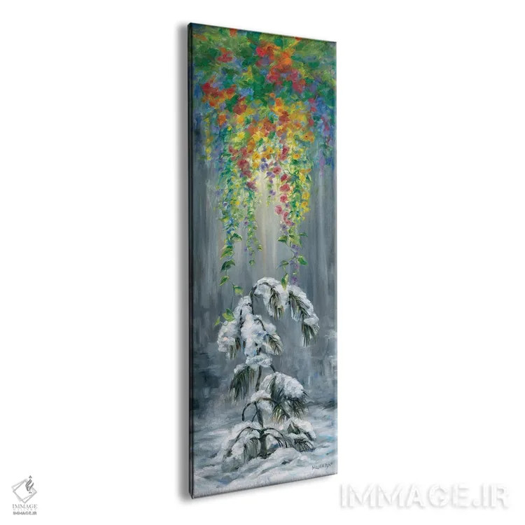 تابلو دکوراتیو همیشه و همیشه اثر ملانی پایک - نمای پرسپکتیو محصول