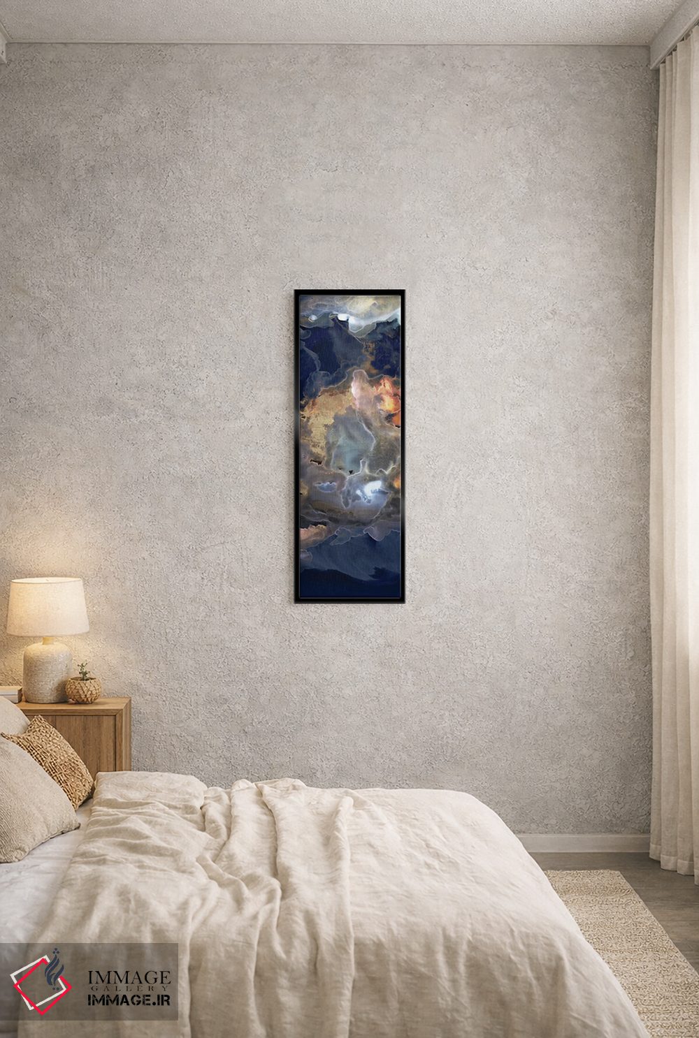 تابلو دکوراتیو طوفان در مهتاب اول اثر پی آی استودیو - D2B