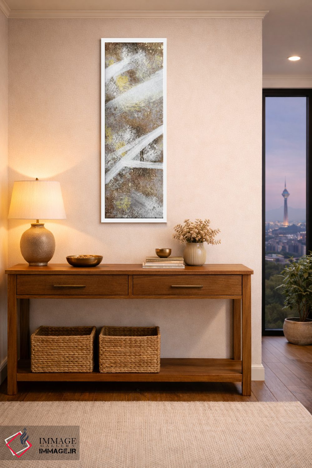 تابلو دکوراتیو حواس پرتی سنگی شماره ۱ اثر مارکوس پرایم - D4W