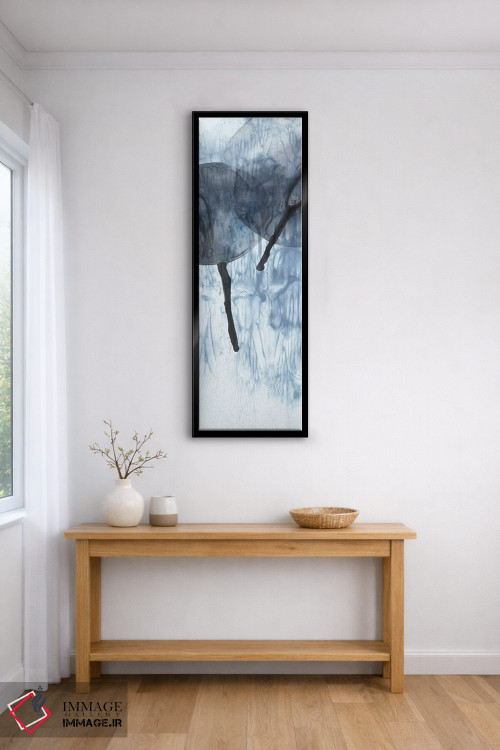 تابلو دکوراتیو دایره های چکه ای ۱ اثر پی آی استودیو - D6B