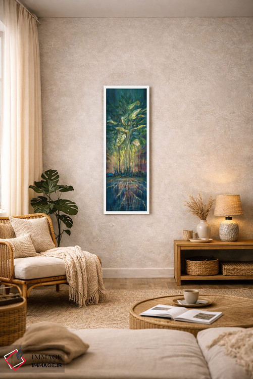 تابلو دکوراتیو شهر در حال رشد اثر ملانی پایک - D1W