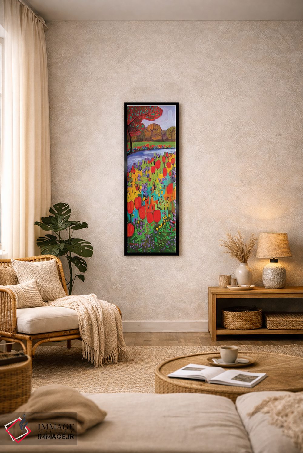 تابلو دکوراتیو مسیر باغ II اثر پتی بیکر - D3B