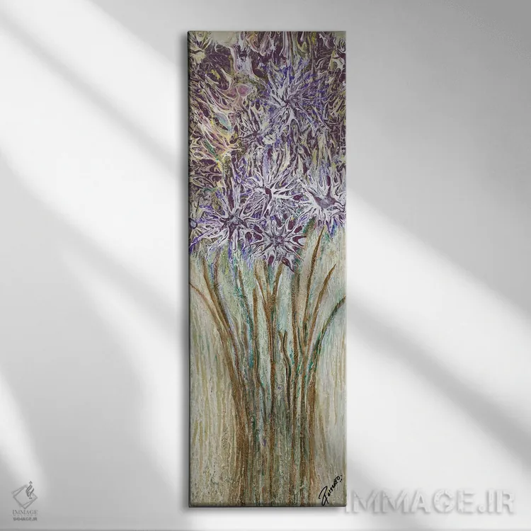 تابلو مدرن اسطوخودوس قوی I اثر روبرتو گونزالس - نمای روبهرو روی دیوار