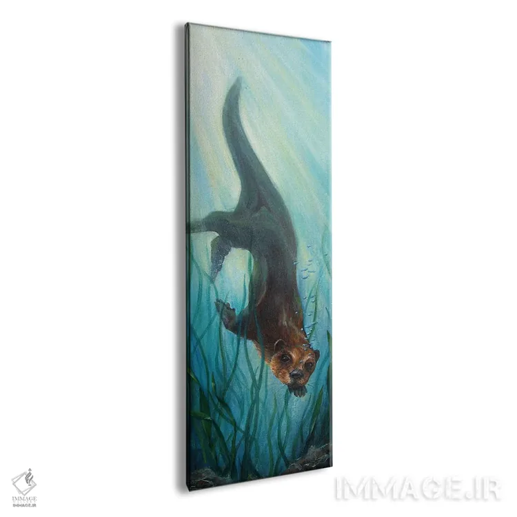 تابلو دکوراتیو سمور اثر روت اسلت - نمای پرسپکتیو محصول