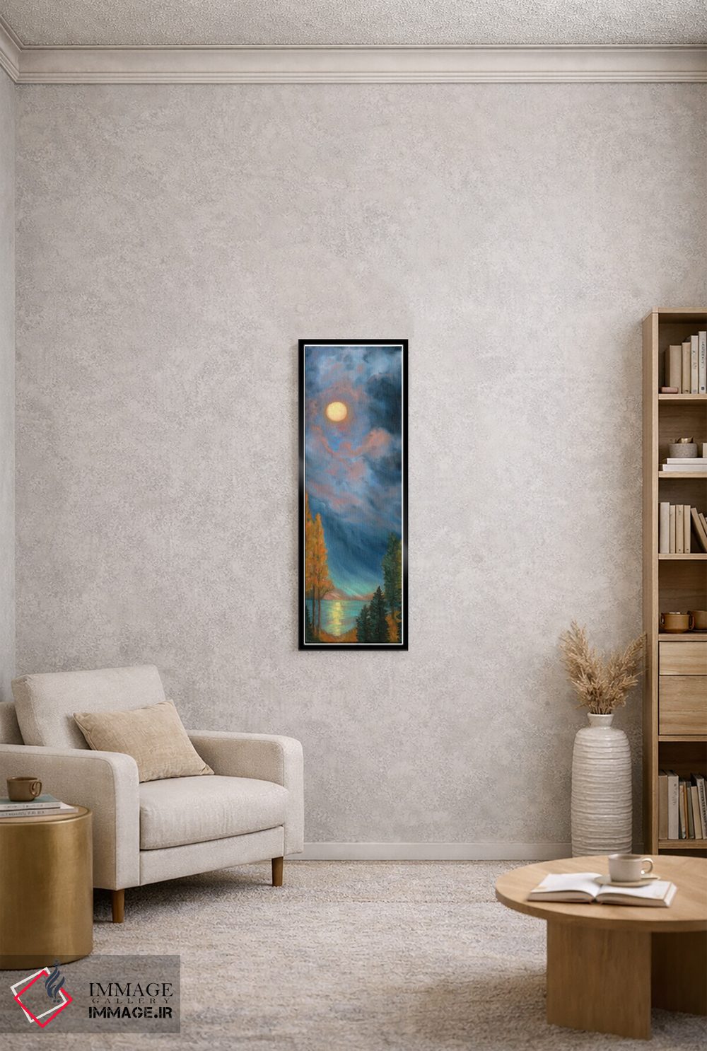 تابلو دکوراتیو زمان تمرک اثر ربکا بالدوین - D5B