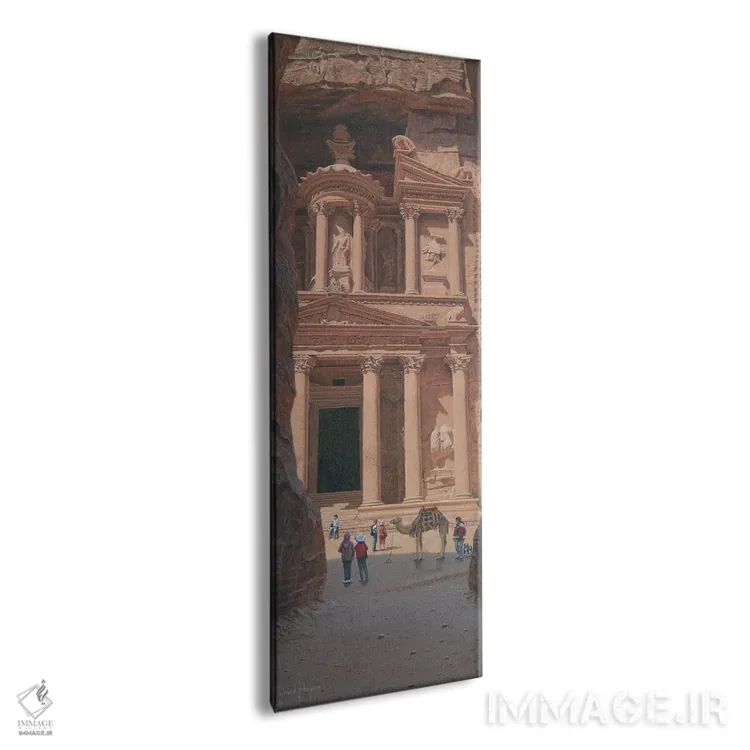 تابلو دکوراتیو الخزنه، پترا، اردن اثر ریچارد هارپوم - نمای پرسپکتیو محصول