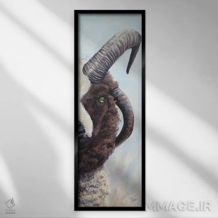 تابلو دکوراتیو بنتلی اثر روت اسلت - نمای قابدار مشکی