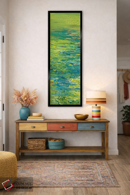 تابلو دکوراتیو دریاچه II اثر روبرتو گونزالس - D2B