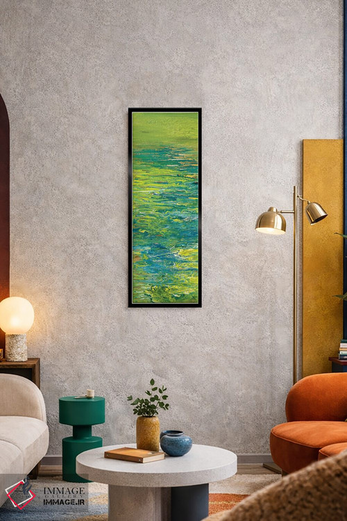 تابلو دکوراتیو دریاچه II اثر روبرتو گونزالس - D3B