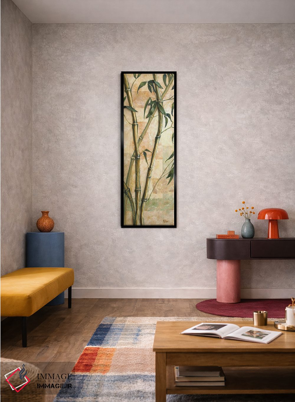 تابلو دکوراتیو بامبو اثر روت اسلت - D5B