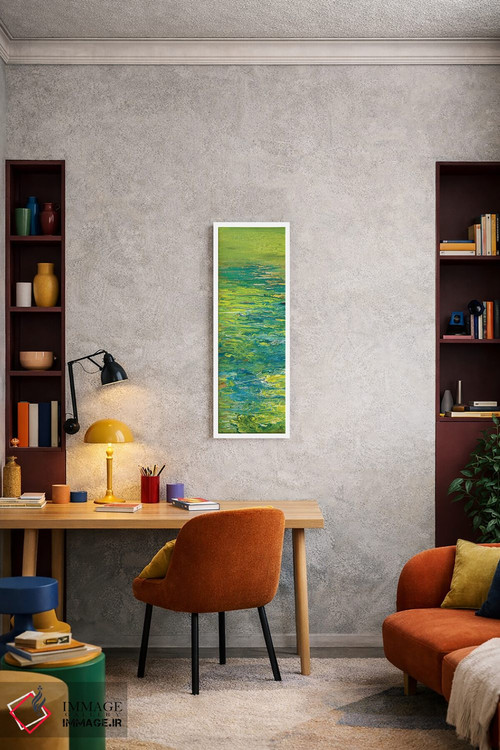تابلو دکوراتیو دریاچه II اثر روبرتو گونزالس - D5W