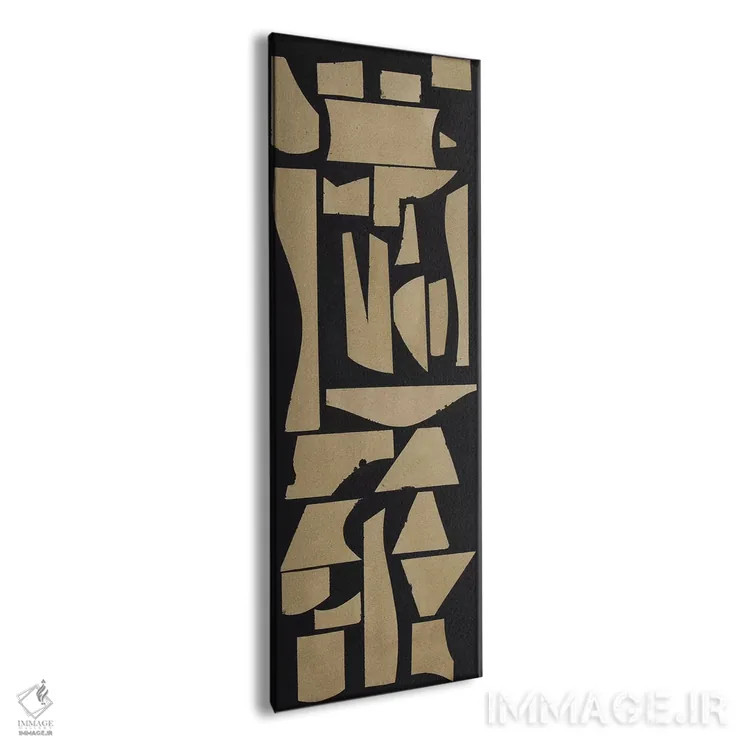 تابلو دکوراتیو سرستون ۱ اثر راب دلما تر - نمای پرسپکتیو محصول