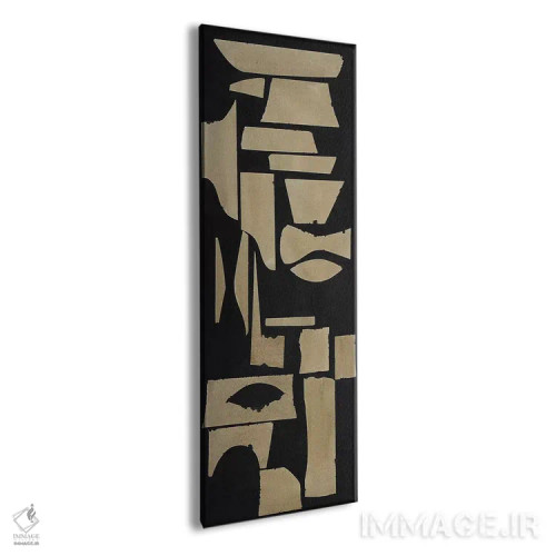 تابلو دکوراتیو سرستون ۳ اثر راب دلما تر - نمای پرسپکتیو محصول