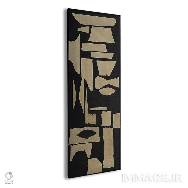 تابلو دکوراتیو سرستون ۳ اثر راب دلما تر - نمای پرسپکتیو محصول