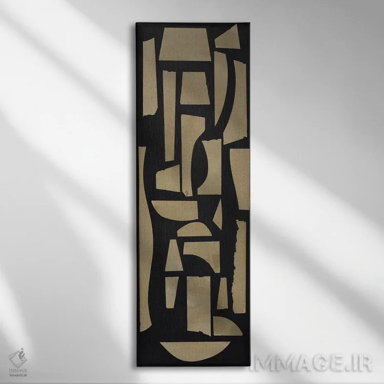 تابلو دکوراتیو سرستون ۲ اثر راب دلما تر - نمای روبهرو روی دیوار