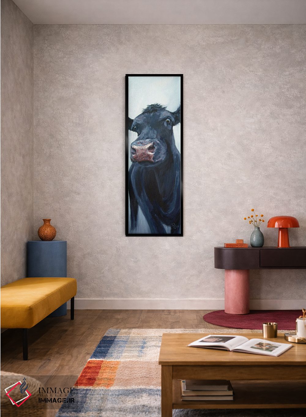 تابلو دکوراتیو سایه اثر روت اسلت - D3B