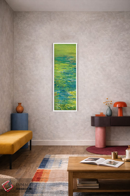 تابلو دکوراتیو دریاچه II اثر روبرتو گونزالس - D6W