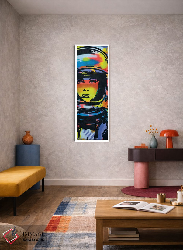 تابلو دکوراتیو فضانورد شماره دو اثر جراگز - D3W