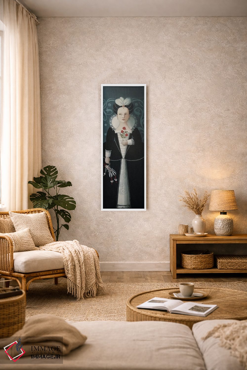 تابلو دکوراتیو فرزند خیال اثر رزالین لاینز - D3W