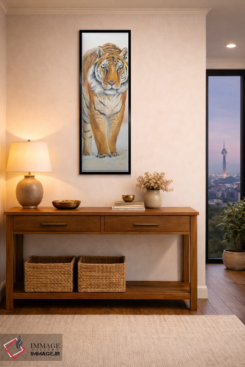 تابلو دکوراتیو کاسپر اثر روت اسلت - D5B