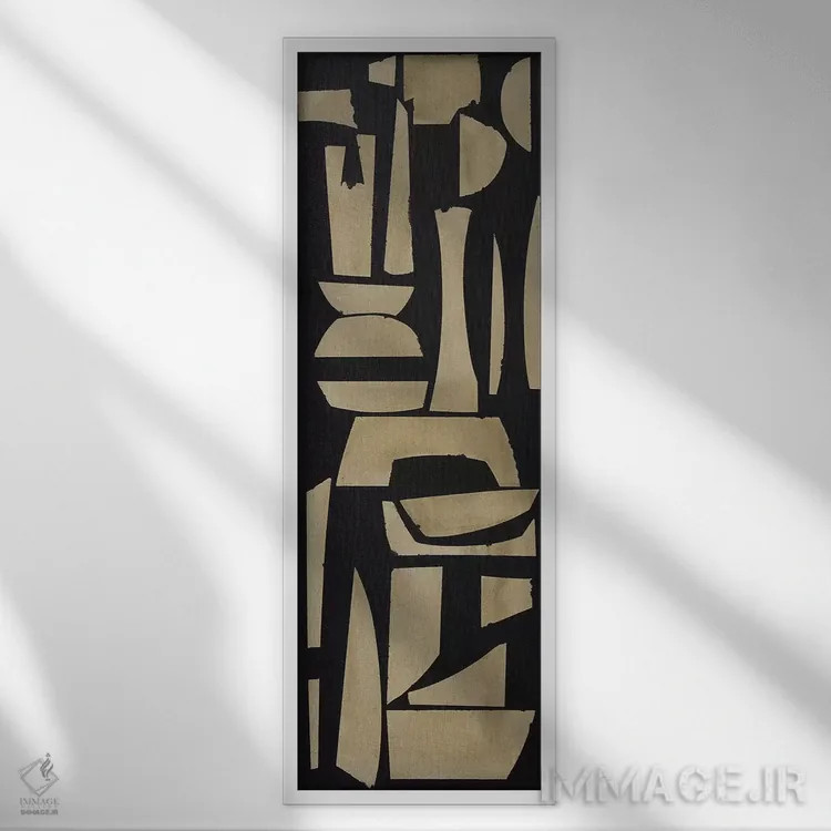 تابلو دکوراتیو فینال چهارم اثر راب دلما تر - نمای قابدار سفید