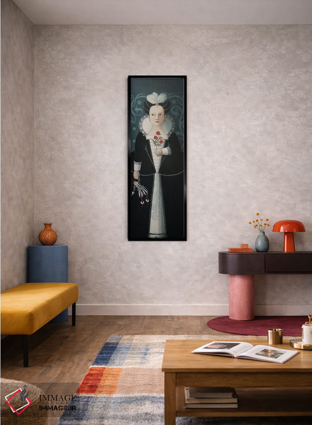 تابلو دکوراتیو فرزند خیال اثر رزالین لاینز - D5B