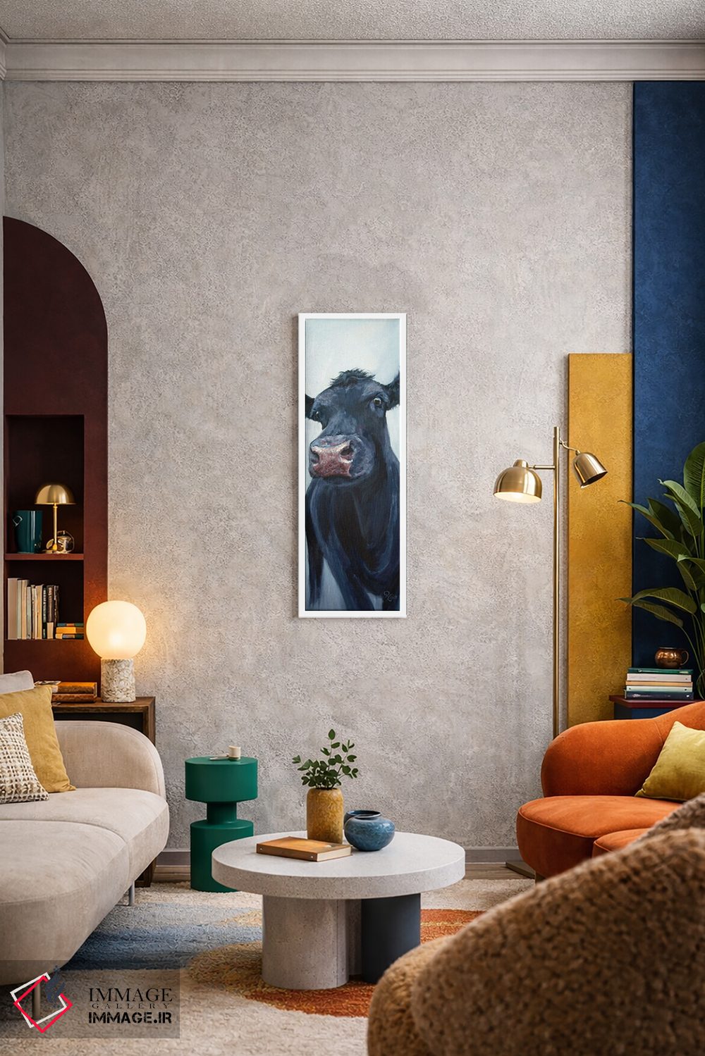 تابلو دکوراتیو سایه اثر روت اسلت - D6W