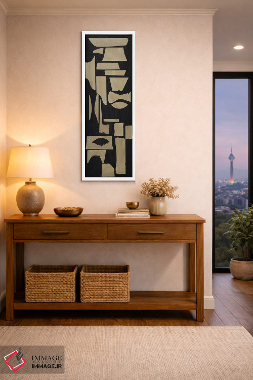 تابلو دکوراتیو سرستون ۳ اثر راب دلما تر - D2W